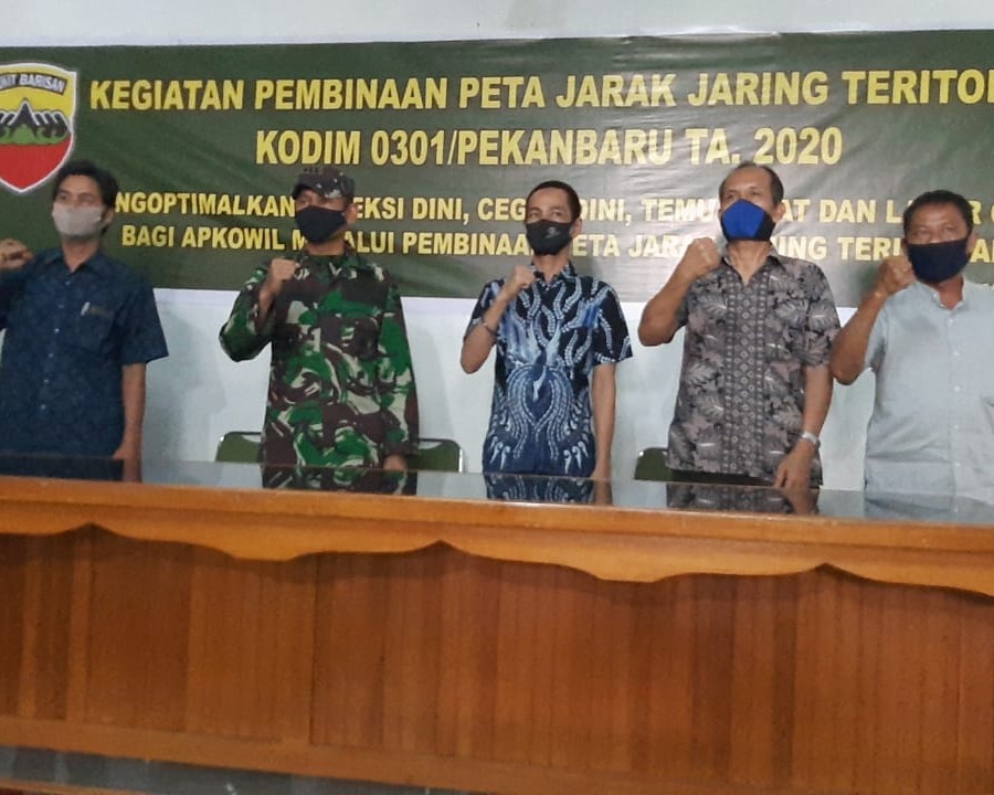 Tatap Muka Dandim 0301/Pekanbaru Dengan Mitra Karib