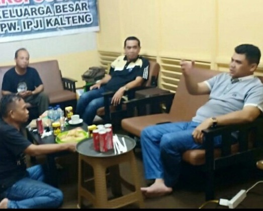 Kabidhumas Polda Kalteng Silaturrahmi ke Kantor IPJI
