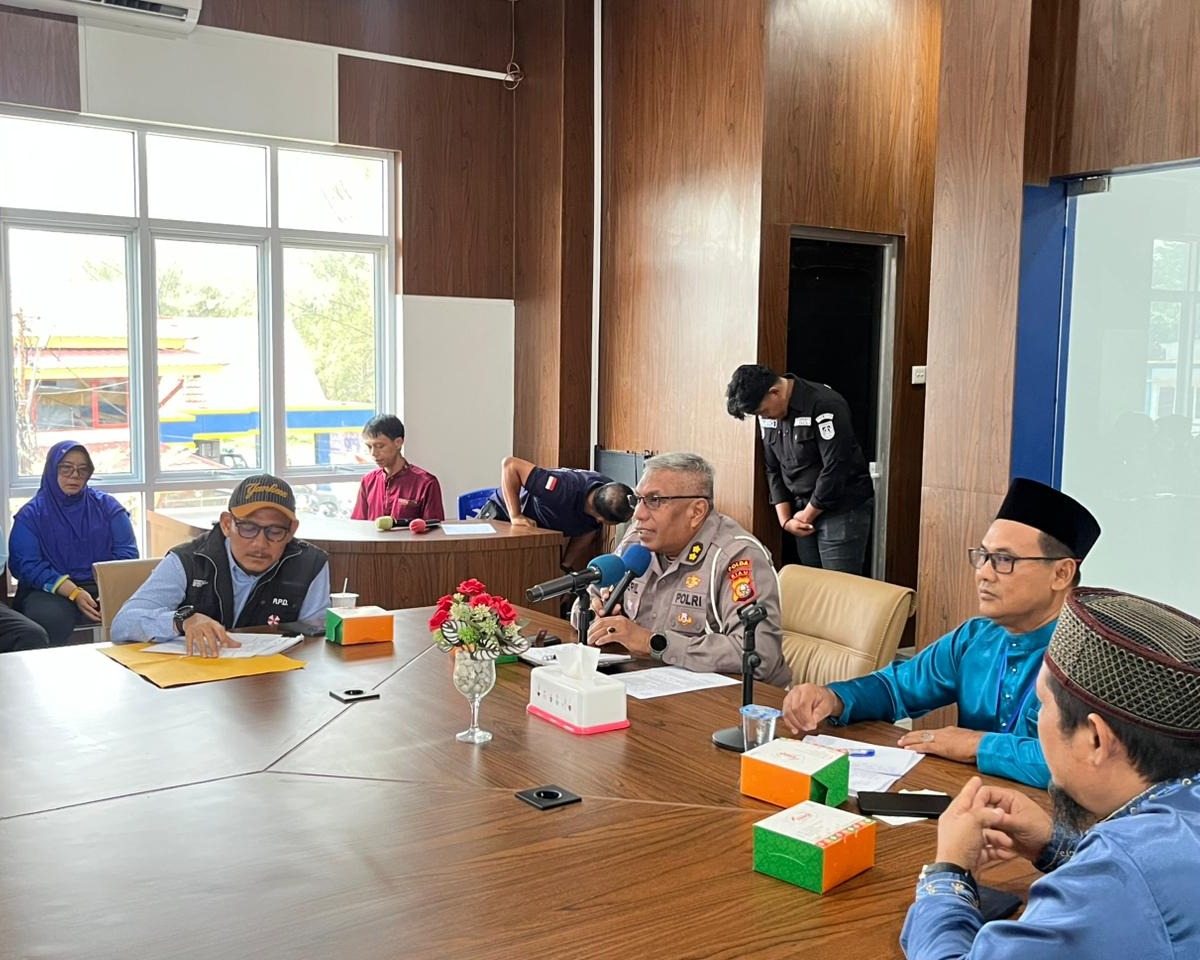 Rapat Koordinasi Penutupan Jembatan Sei Mesjid, Ditlantas Polda Riau Dorong Sinergi Pengaturan Lalu Lintas
