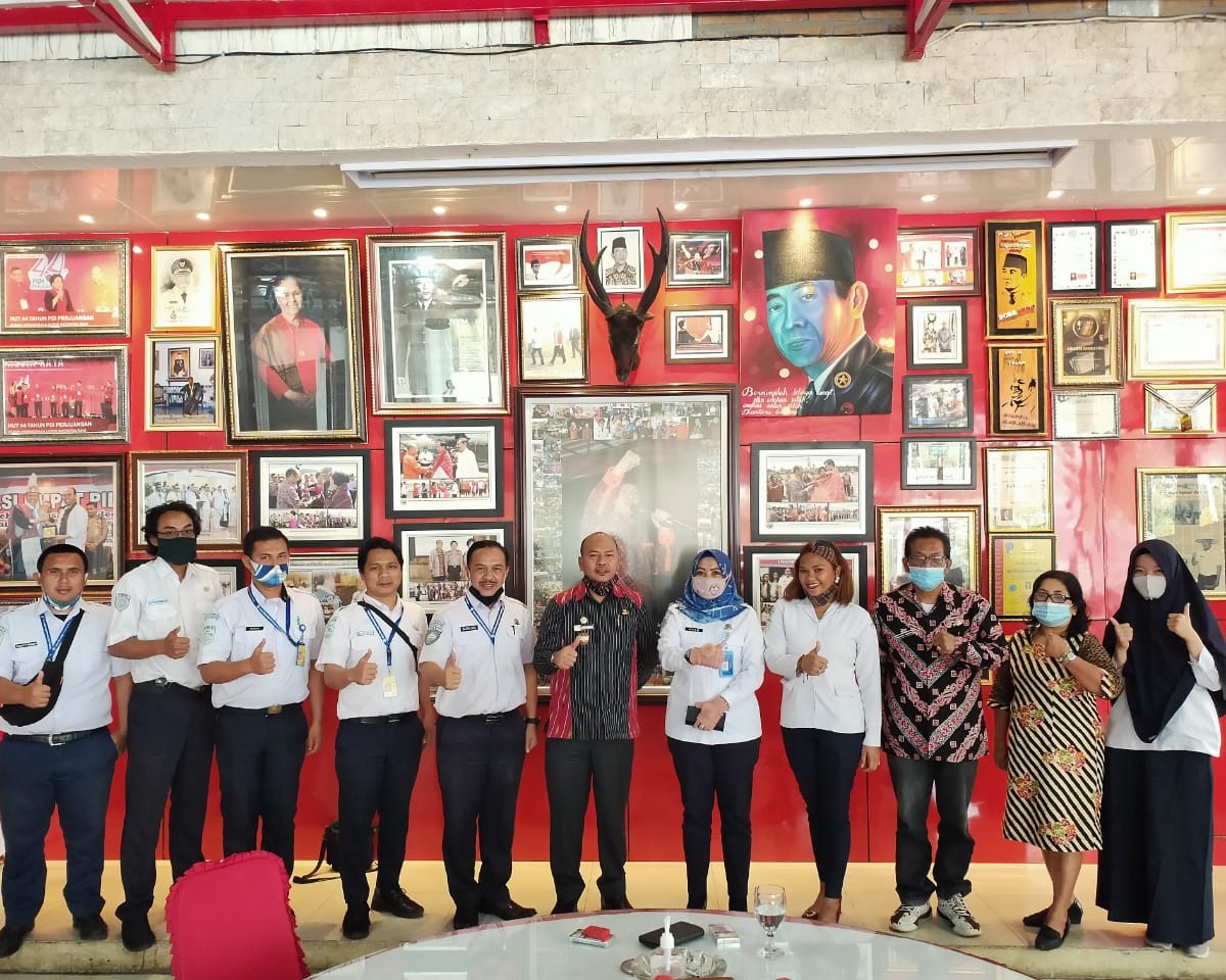 Bupati Taput Terima Audiensi BMKG Stasiun Geofisika Untuk Wilayah Sumut Guna Pemasangan EEWS