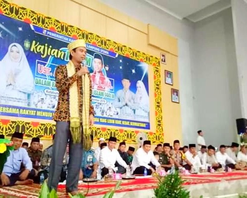 Bupati Lampung Utara Hadiri Tabligh Akbar Memperingati Tahun Baru Islam  1441 H