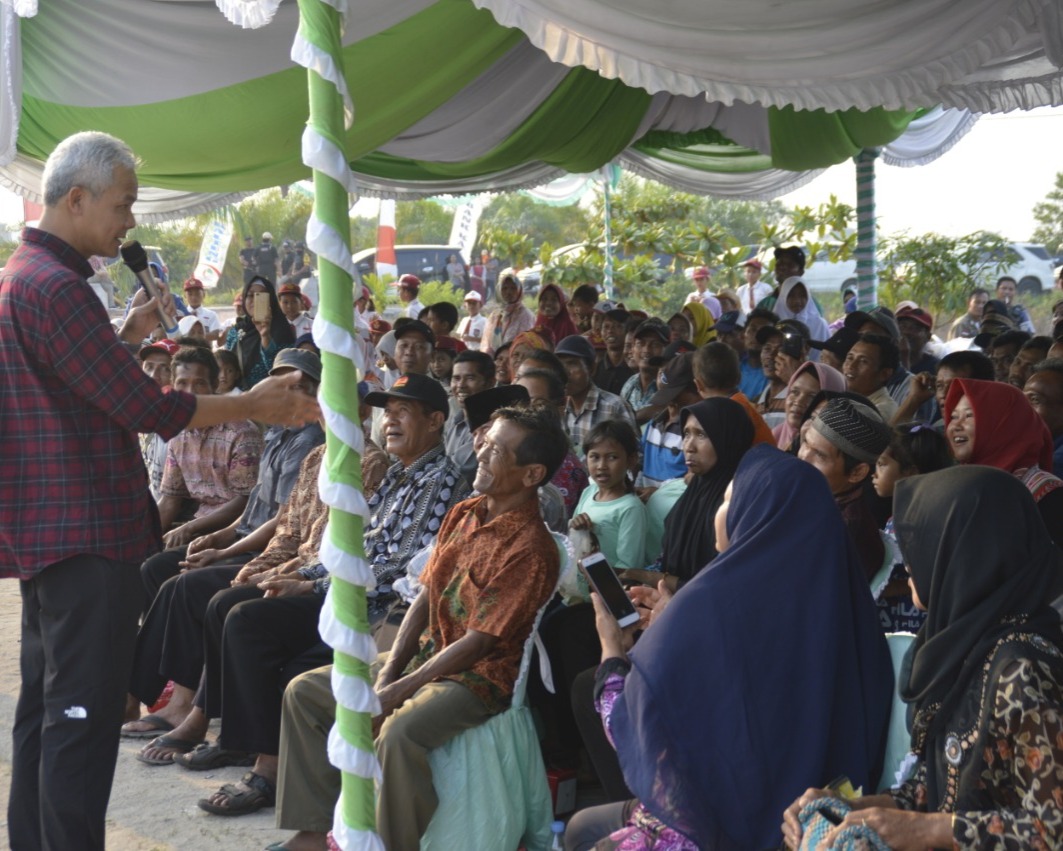 Gubernur Jawa Tengah Ganjar Pranowo Laksanakan Kunjungan ke Katingan