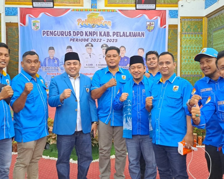 Secara Resmi Imustiar SIP Dilantik Sebagai Ketua Terpilih DPD KNPI Kabupaten Pelalawan Oleh Ketua Harian DPD KNPI Provinsi Riau