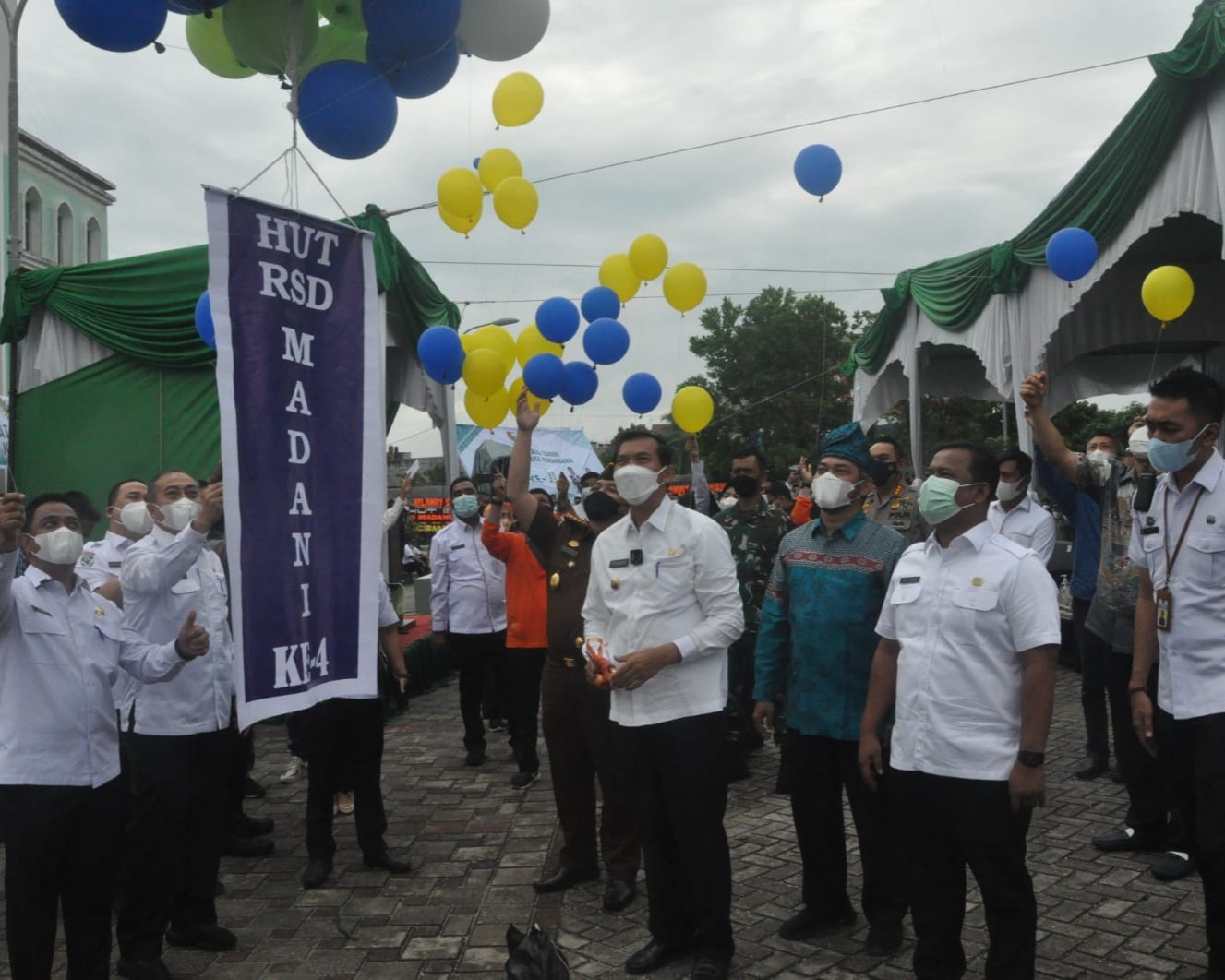 Dandim 0301/PBR Hadiri HUT RSD Madani Ke 4 Tahun