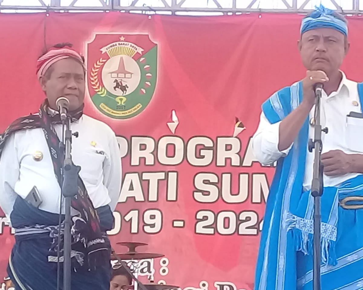 Pesta Rakyat, Pidato Bupati Dan Wakil Bupati Sumba Barat Daya
