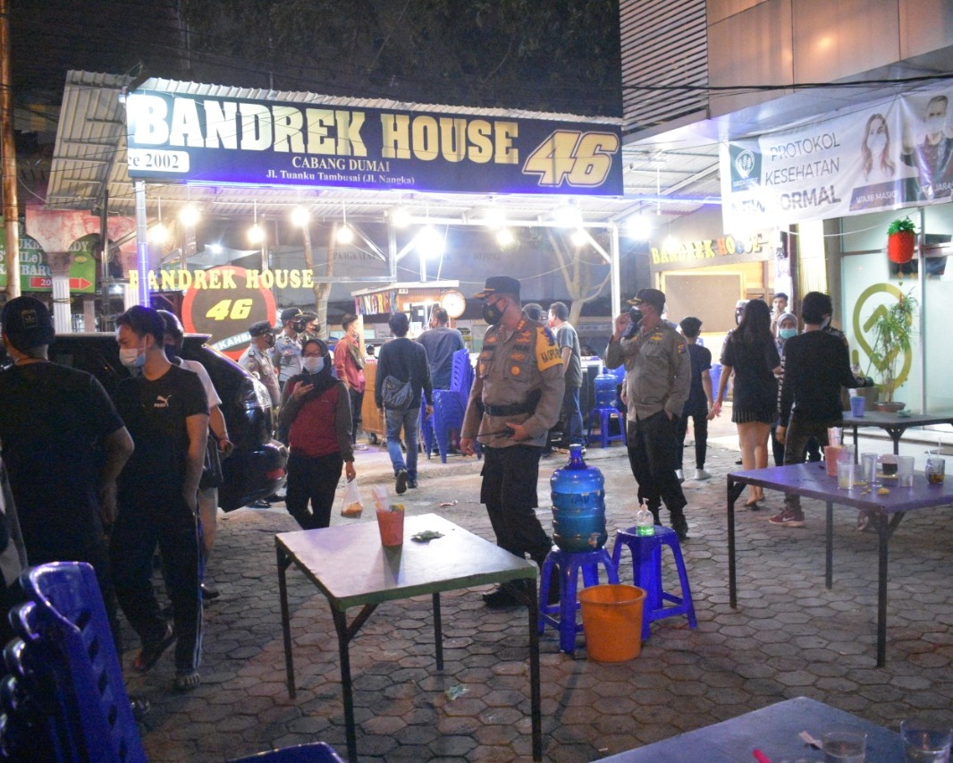 Polresta Pekanbaru Gelar Operasi Yustisi Gabungan Dalam Penegakan Prokes Covid-19 Lebih Ekstra