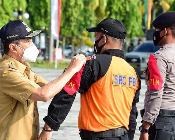 Gubernur Riau Pimpin Apel Siaga Pencegahan Karhutla di Wilayah Provinsi Riau Tahun 2021