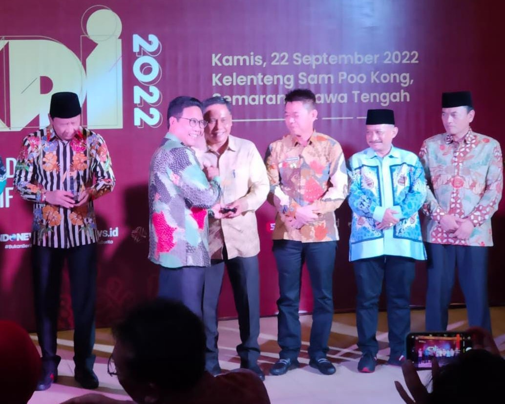 Bupati Tapanuli Utara Drs. Nikson Nababan, M.Si Kembali Raih Penghargaan Kepala Daerah Inovatif Tahun 2022