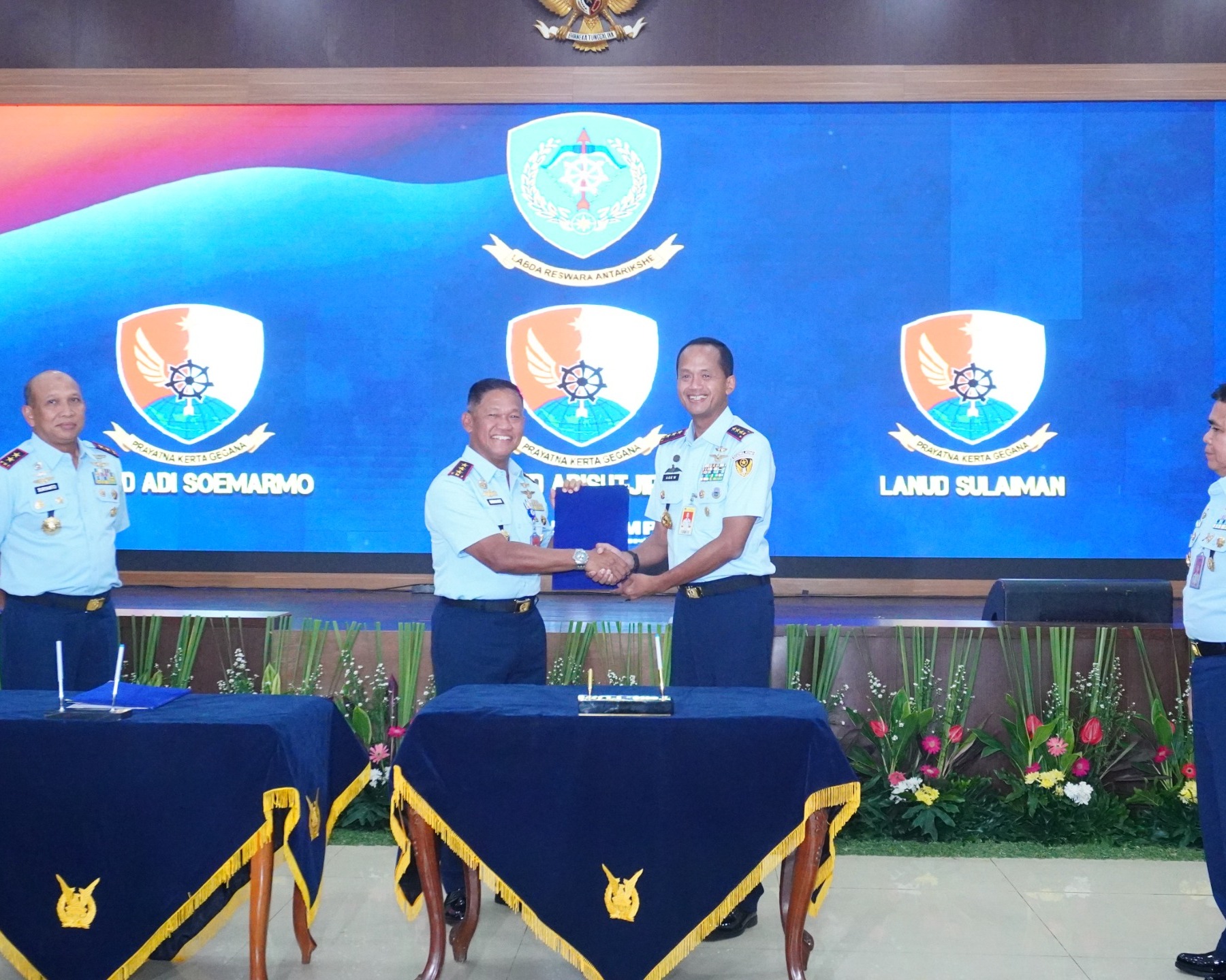 Pangkodau I Hadiri Acara Penandatangan BAST Pengalihan Penatausahaan BMN