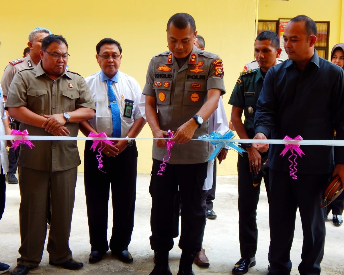 Polres Kampar Laksanakan Acara Syukuran Penempatan Rumah Tahanan dan Aula Baru