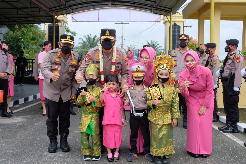 Kunker Ke Rohil, Kapolda Riau Ajak Semua Pihak Bekerjasama Untuk Menyelamatkan Masyarakat dari Covid-19