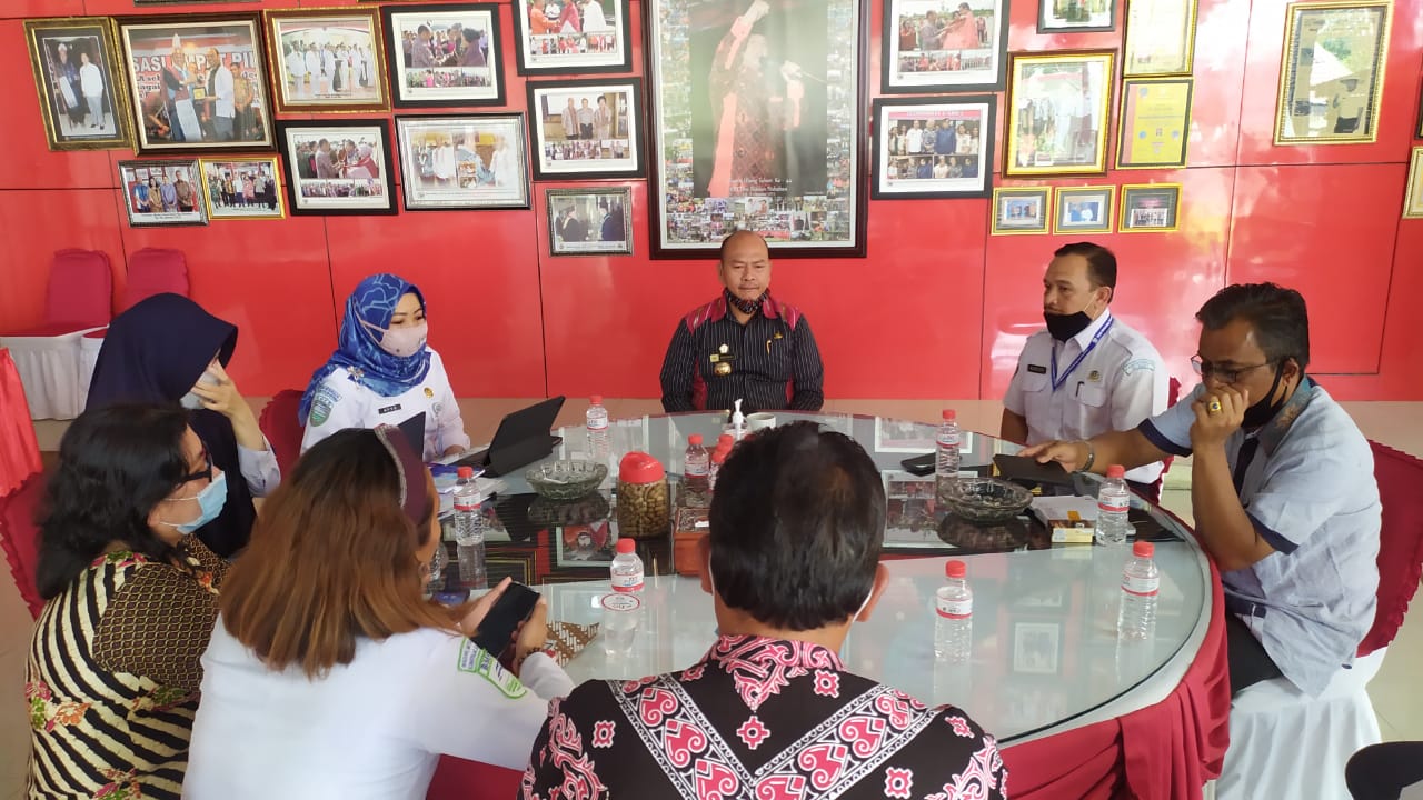 Bupati Taput Terima Audiensi BMKG Stasiun Geofisika Untuk Wilayah Sumut Guna Pemasangan EEWS