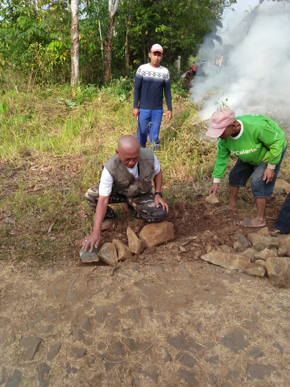 Kades Gunung Tiga Ingatkan Gotong Royong Harus Jadi Budaya Warganya