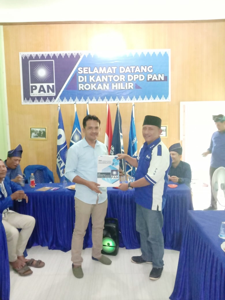 Afrizal Berharap Dapat Bersama PAN, Maju di Pilkada Rokan Hilir