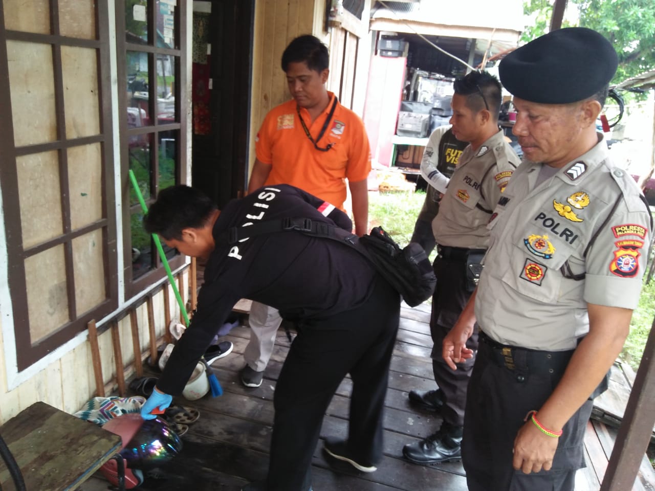 Spesialis Pencurian di Jalan Garuda Induk, Saat Kondisi Jalan Sepi dan Cuaca Hujan Palangka Raya