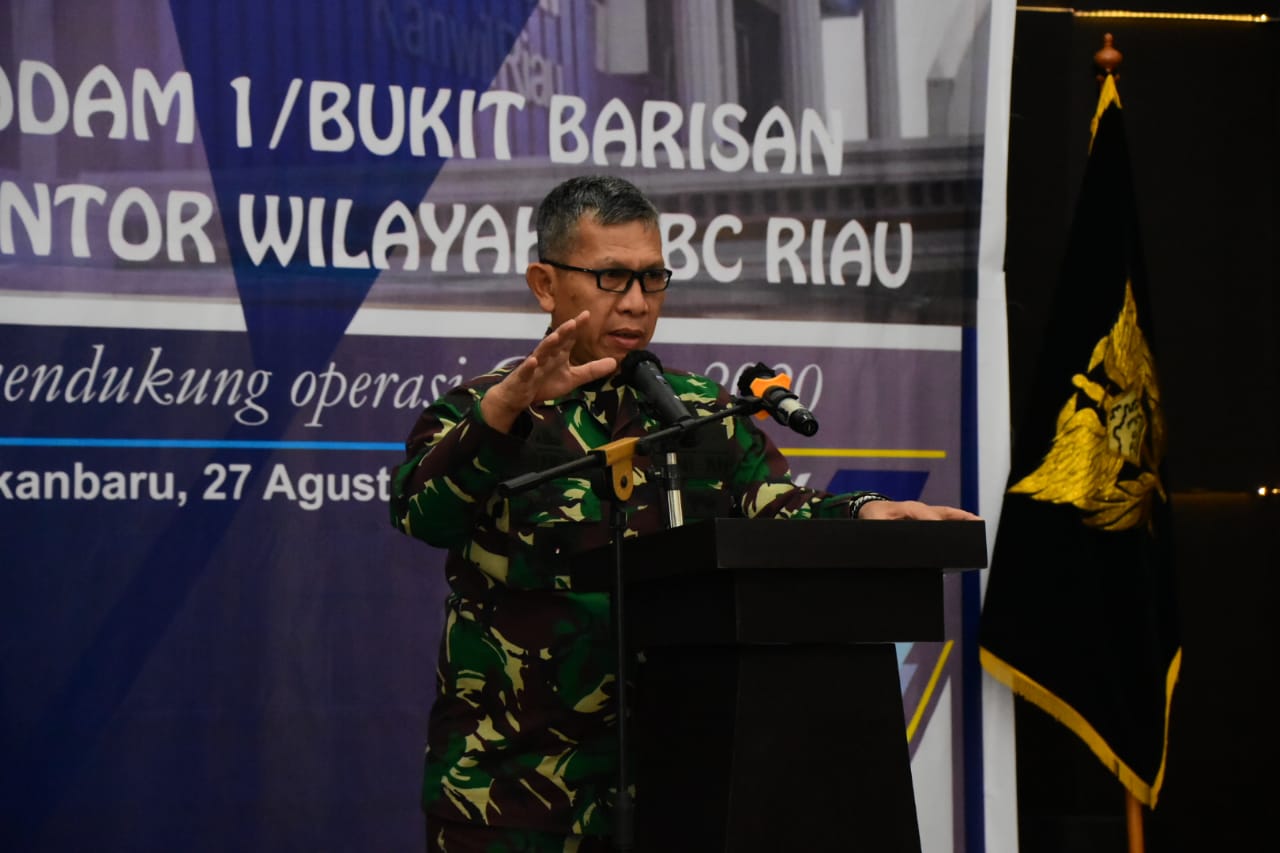 Pangdam I/Bukit Barisan Kunjungi DJBC Riau