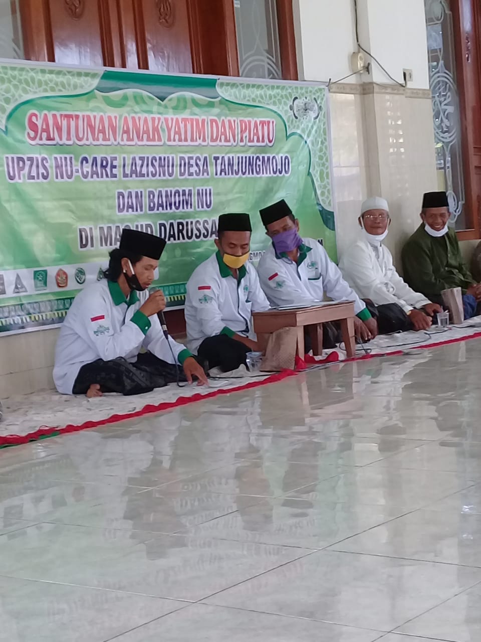 Gelar Santunan Yatim Piatu Masa New Normal Di Desa Tanjungmojo