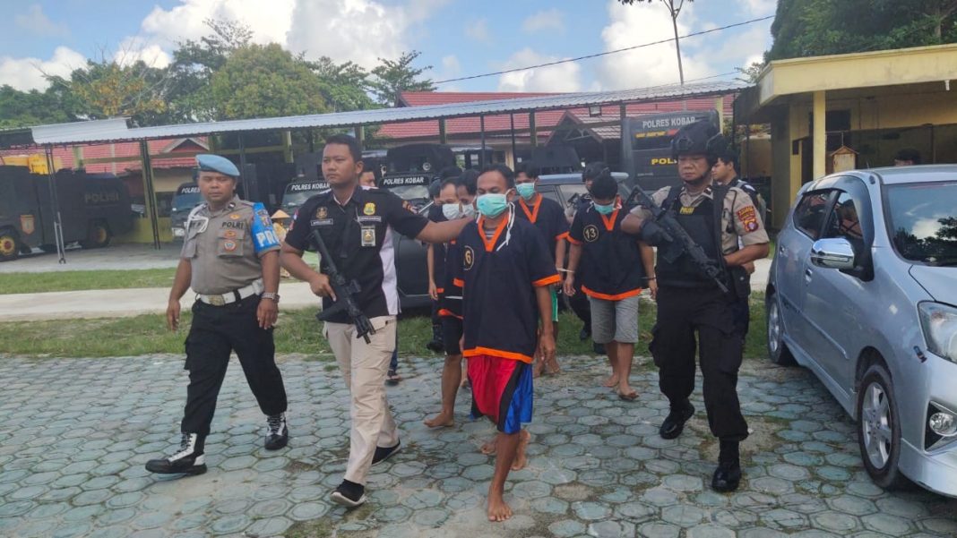 Polres Kotawaringin Barat Gelar Press Release Keberhasilan Operasi Wanalaga Telabang 2019