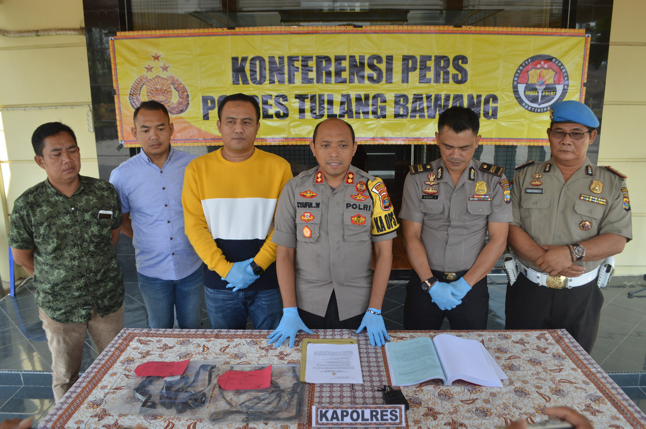 Kapolres Tulang Bawang : Berikut Modus Operandi  Spesialis Pelaku Curas 