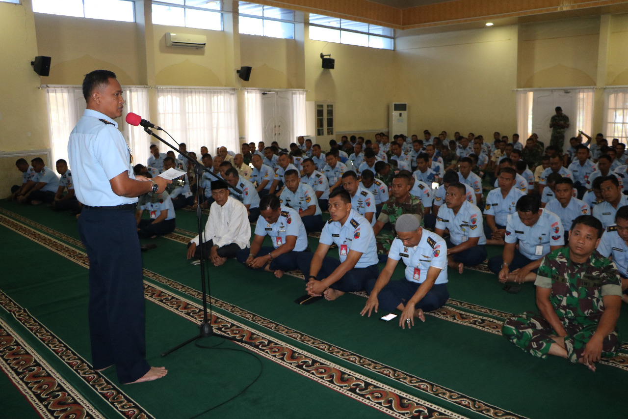 Danlanud RSN: Perlihatkan Keuletan, Ketangguhan, Keyakinan Dan Ketakwaan