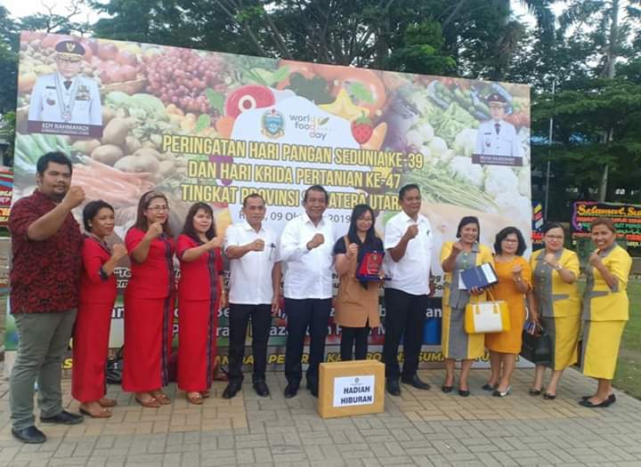 Wabup Taput Hadiri Hari Pangan Sedunia Ke 39 Tingkat Provinsi Sumatera Utara