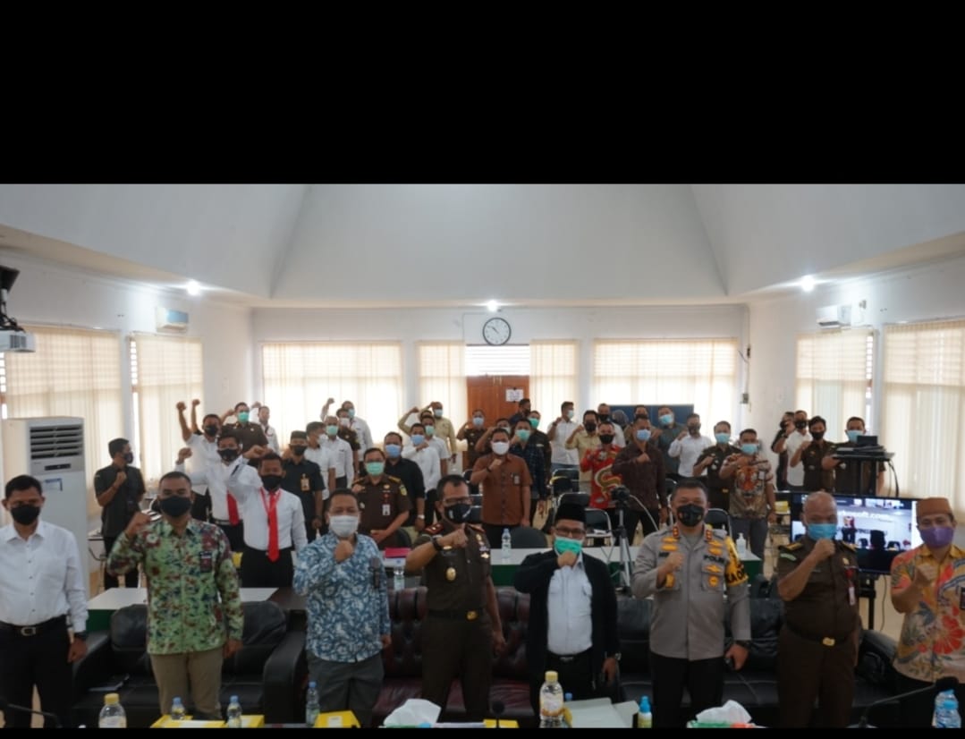 Buka Rakor Sentra Gakkumdu Se Provinsi Riau, Kapolda Riau: Kita Akan Dukung Keputusan Bawaslu