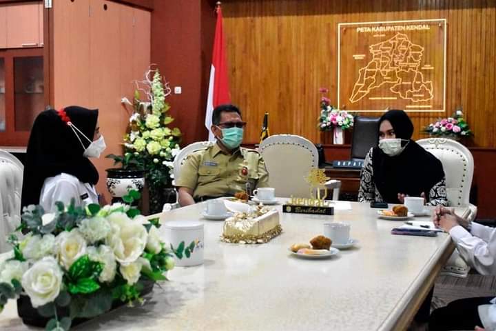 Kepala BNNK Audiensi Dengan Bupati Kendal Terkait Program P4GN