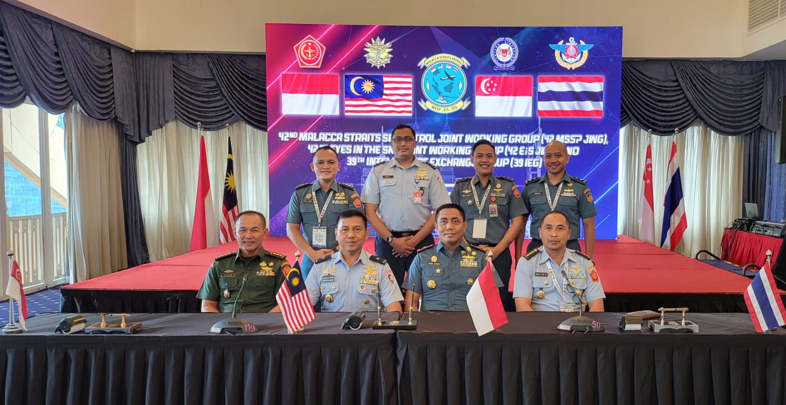 Perkuat Stabilitas Kawasan, Kaskoopsud I Hadiri Pertemuan Ke-42 MSP JWG Di Malaysia