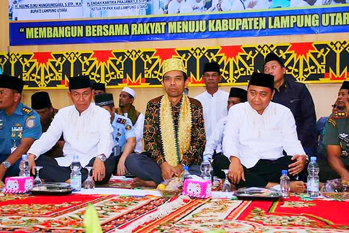 Bupati Lampung Utara Hadiri Tabligh Akbar Memperingati Tahun Baru Islam  1441 H
