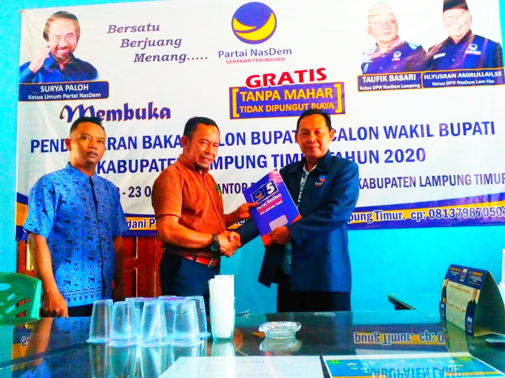 Serius Membangun Lampung Timur, Herwandi Siap Bergandengan Dengan Kanjeng Yusran