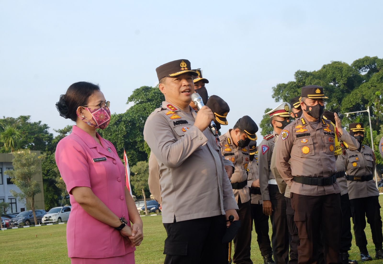 Pimpin Apel Terakhir, Irjen Pol Agung Setya Imam Effendi: Saya Doakan Polda Riau Makin Jaya