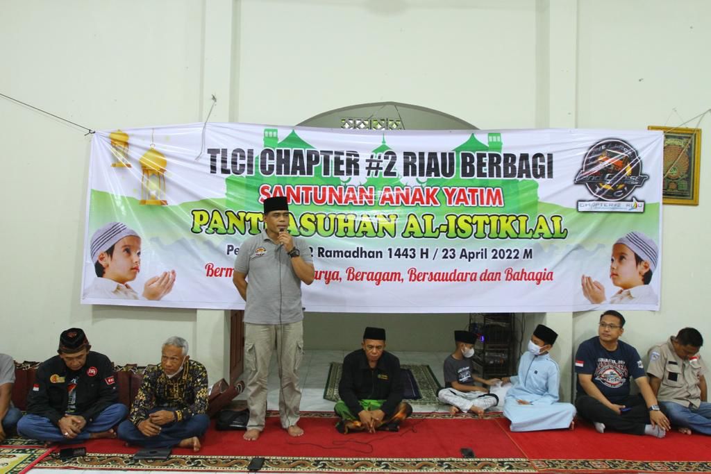 Ramadhan Penuh Berkah, TLCI Chapter #2 Riau Kembali Berbagi, Sasar Panti Asuhan Al Istiklal