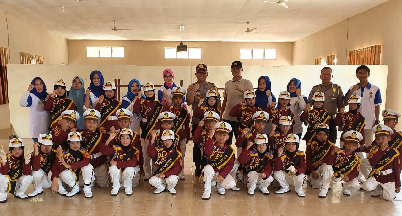Keren! Polisi Cilik Polres Mesuji dapat Piala Kapolda Lampung