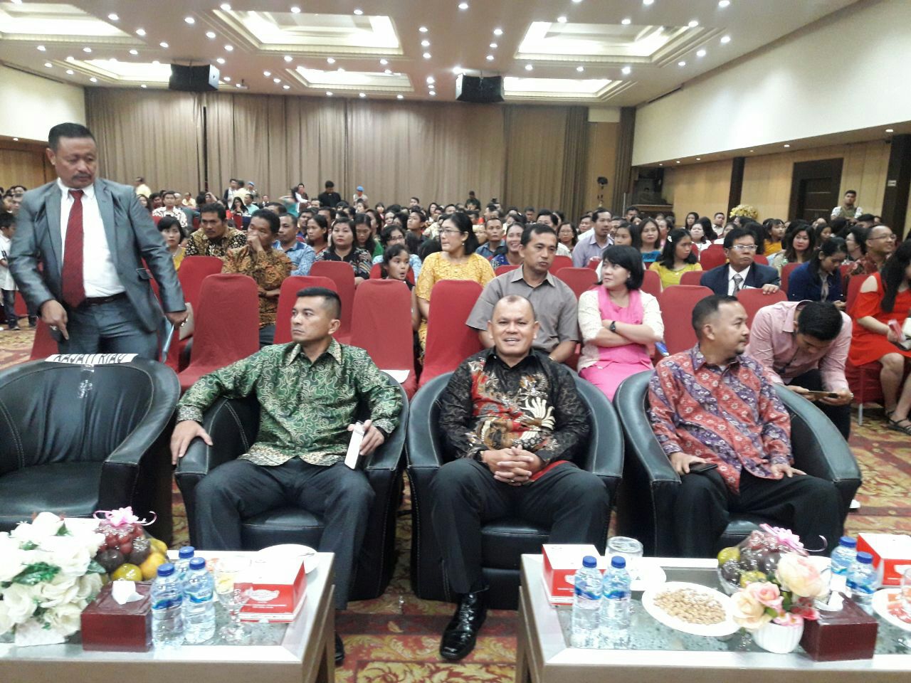 Danramil 03 Kodim 0301/Pekanbaru Hadiri Perayaan Hari Natal Oikumene Wartawan dan Insan Pers Provinsi Riau
