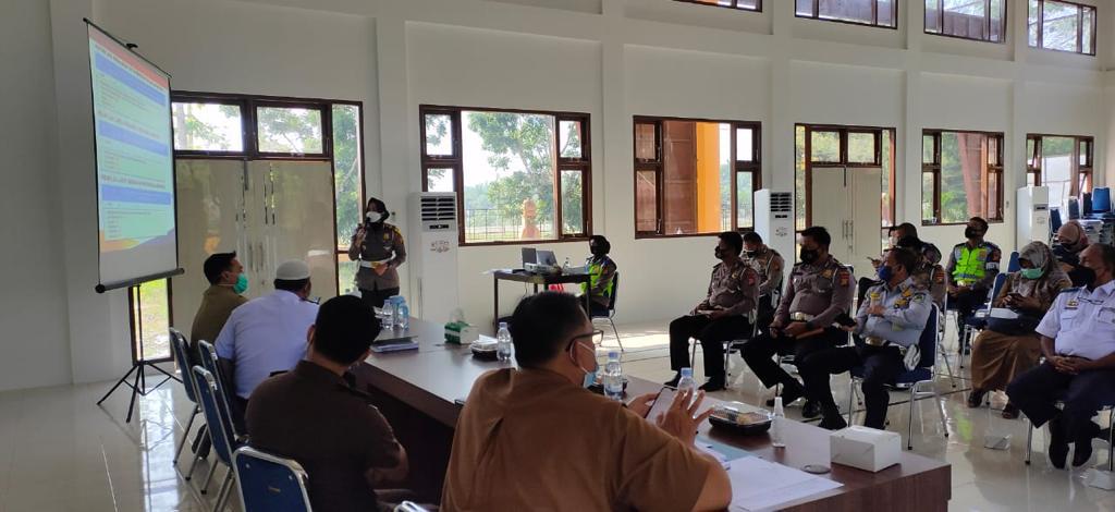 Gelar Rakor Forum LLAJ Kabupaten Siak Bersama Lima Pilar, Kasat Lantas Polres Siak: Ada 4 Faktor Penyebab Laka Lantas