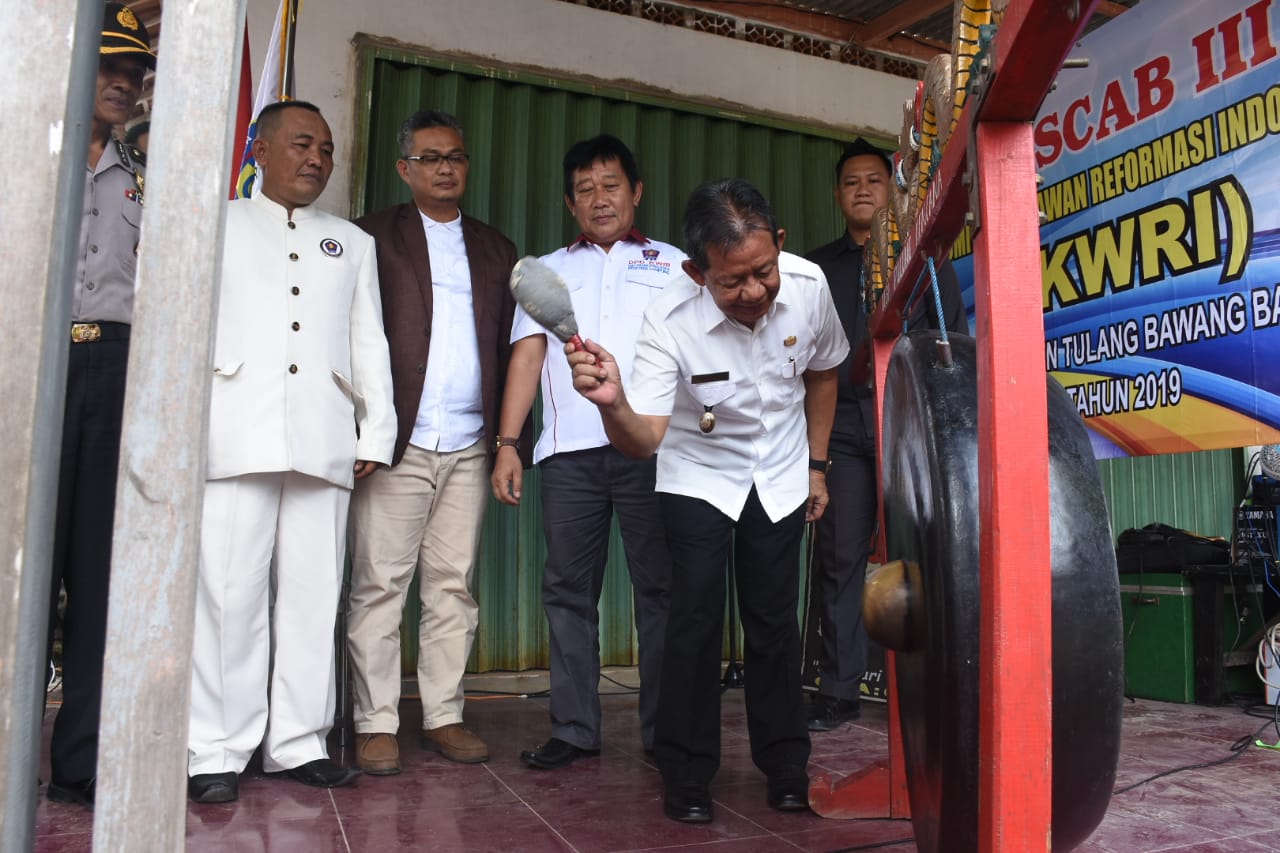 Wakil Bupati Tubaba Membuka Muscab III KWRI Tulang Bawang Barat