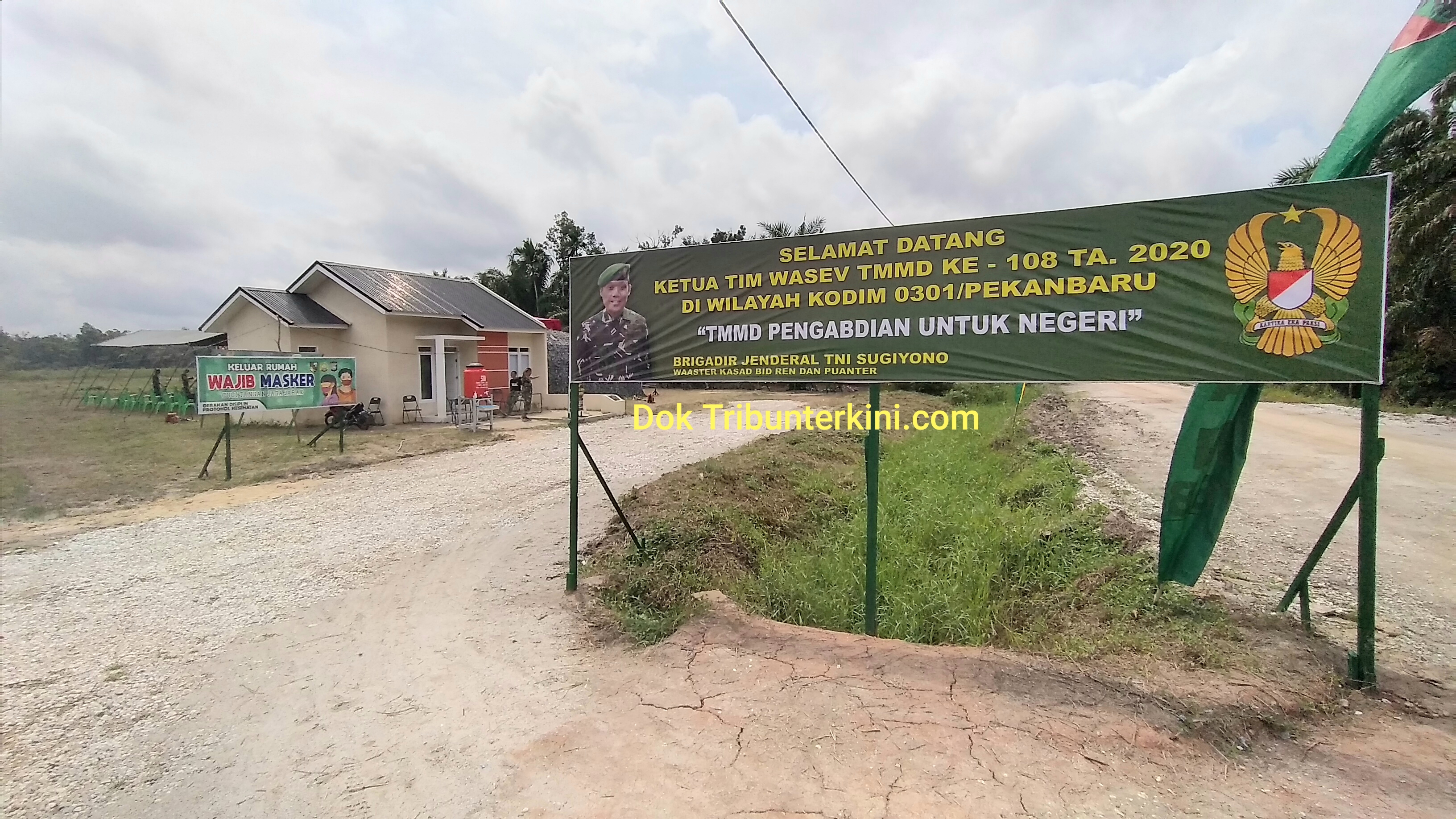 Besok, Waaster Kasad Bid Ren dan Puanter Datang Meninjau Pelaksanaan TMMD Ke-108 Kodim 0301/Pekanbaru