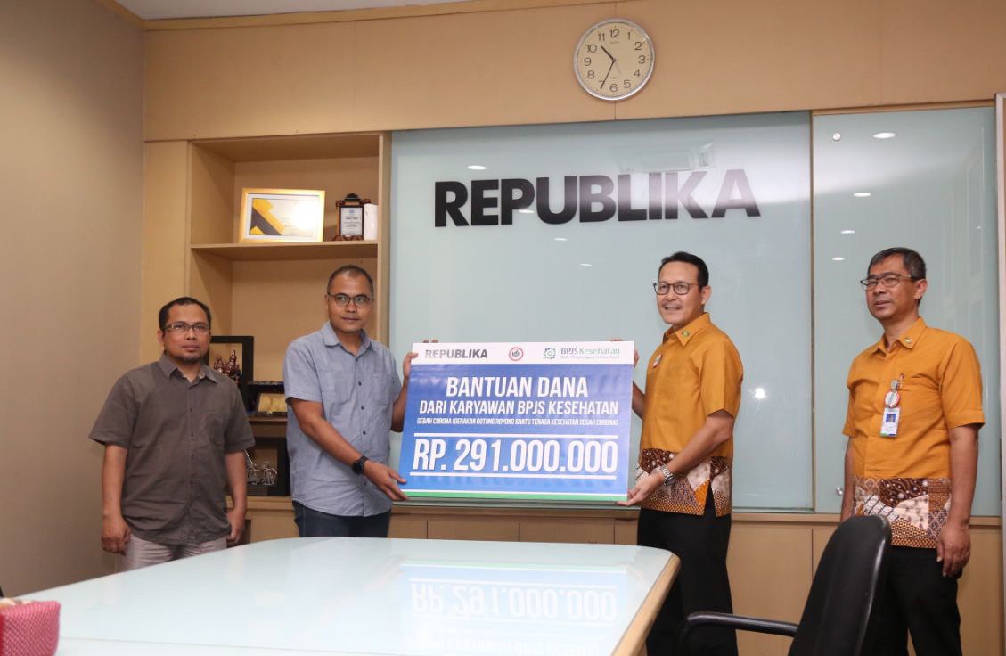 GEBAH CORONA: BPJS Kesehatan, IDI Dan Republika, Ajak Masyarakat Gotong Royong Donasi Untuk Tenaga Kesehatan