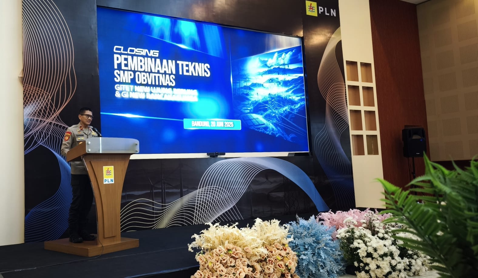 Dirpamobvit Korsabhara Baharkam Polri Tutup Bintek Implementasi SMP di GITET New Ujung Berung Dan GI New Rancakasumba UPT Bandung UIT JBT