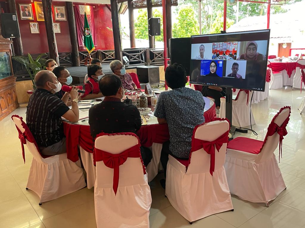 Bupati Taput Jadi Narasumber Pada Acara Sosialisasi dan Promosi Pendaftaran CPNS Lingkup Deputi Bidang Koordinasi Pariwisata dan Ekonomi Kreatif Kementerian Koordinator Bidang Kemaritiman dan Investasi