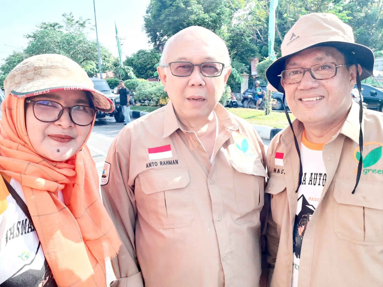 Ikasmansa Pekanbaru Gelar Touring Adventure and Go Green 2020 Ke Desa Tanjung Belit