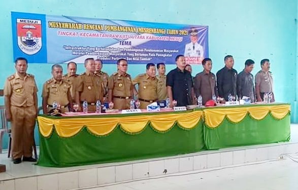 Bupati Mesuji Membuka Musrembang Kecamatan Rawa Jitu Utara