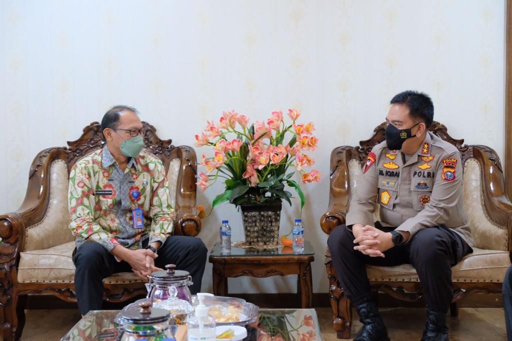 Kunjungan Ke Ka BNNP Riau, Kapolda Irjen Pol M Iqbal: Sinergi Dan Kerjasama Dalam Berantas Narkoba