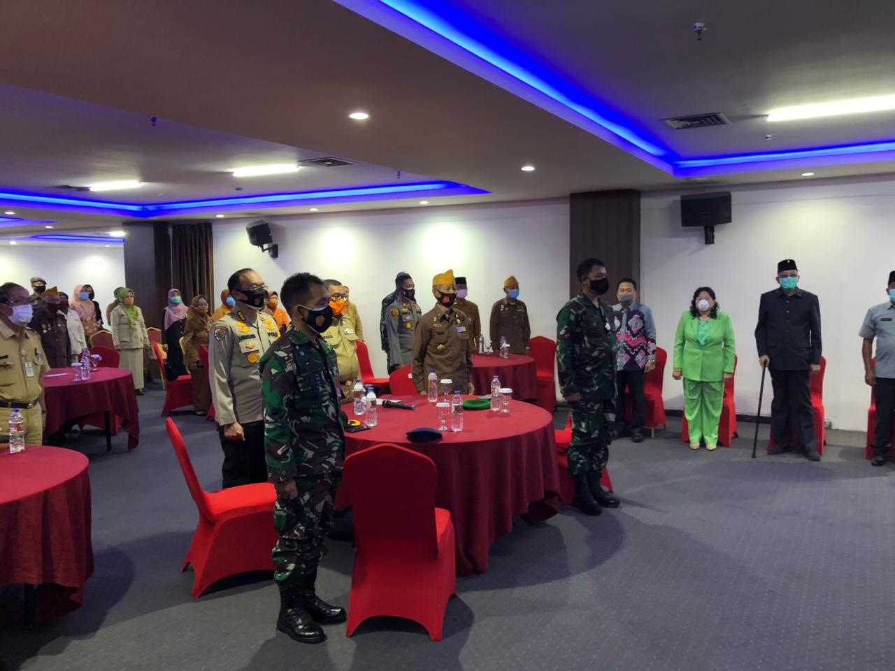 Danlanud RSN Hadiri Pembukaan Rakerda dan Penganugerahan Bintang LVRI