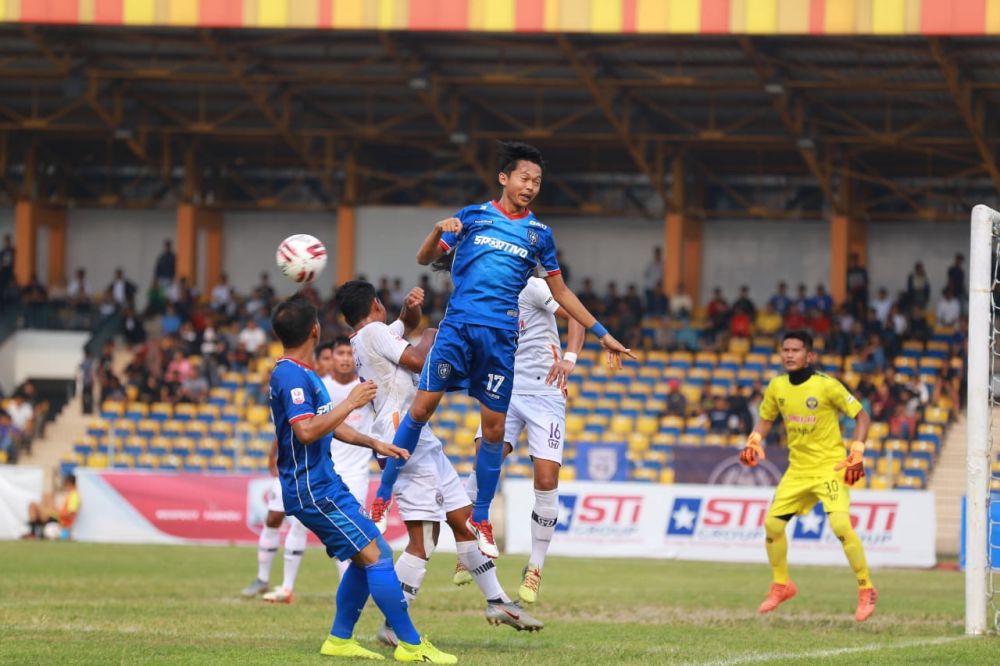 Menjamu PSGC Ciamis, PSPS Riau Menang Lima Gol di Stadion Kaharuddin Nasution