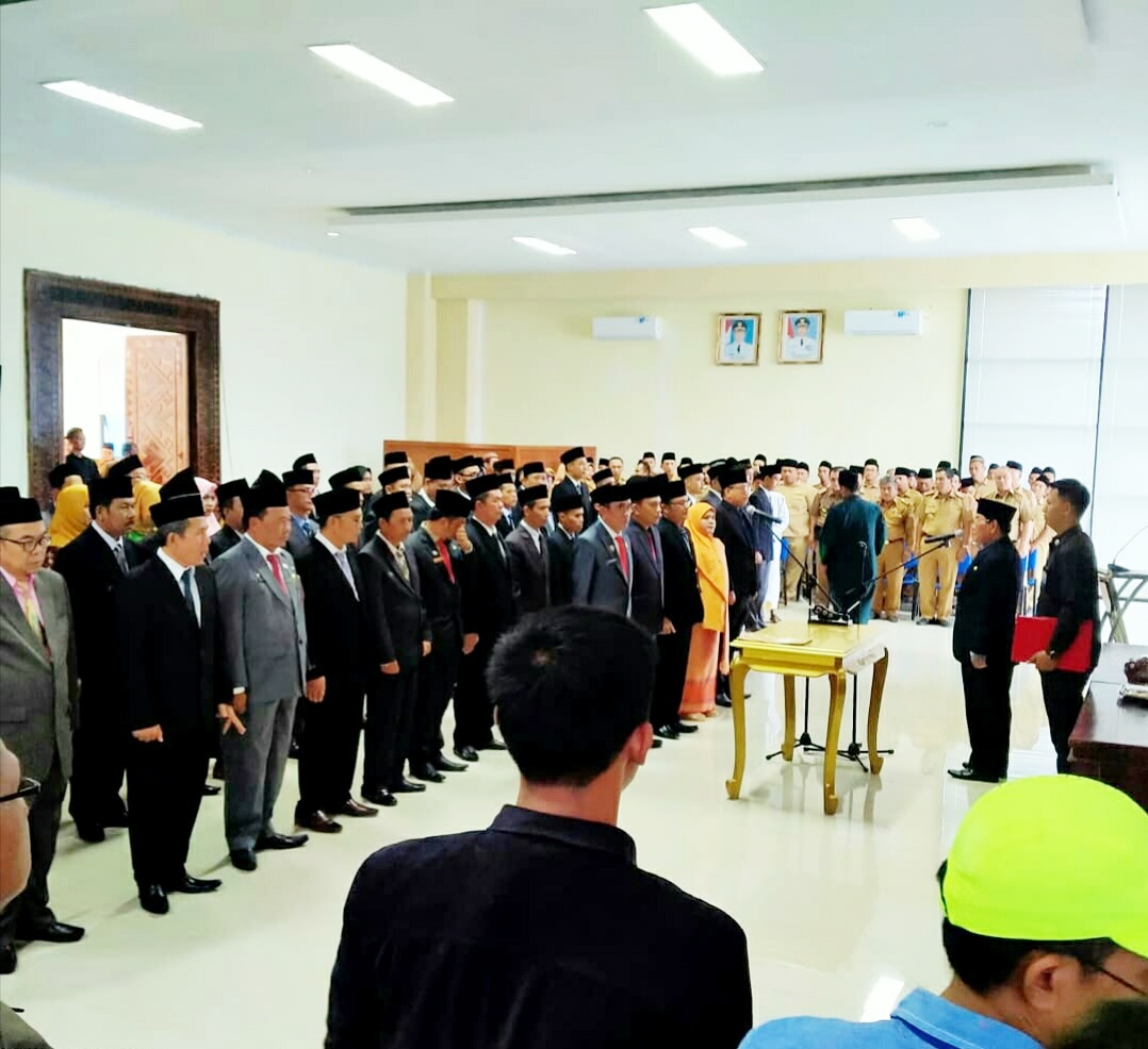 Usai Dilantik Jadi Bupati Mesuji, Saply TH Rombak Kabinetnya