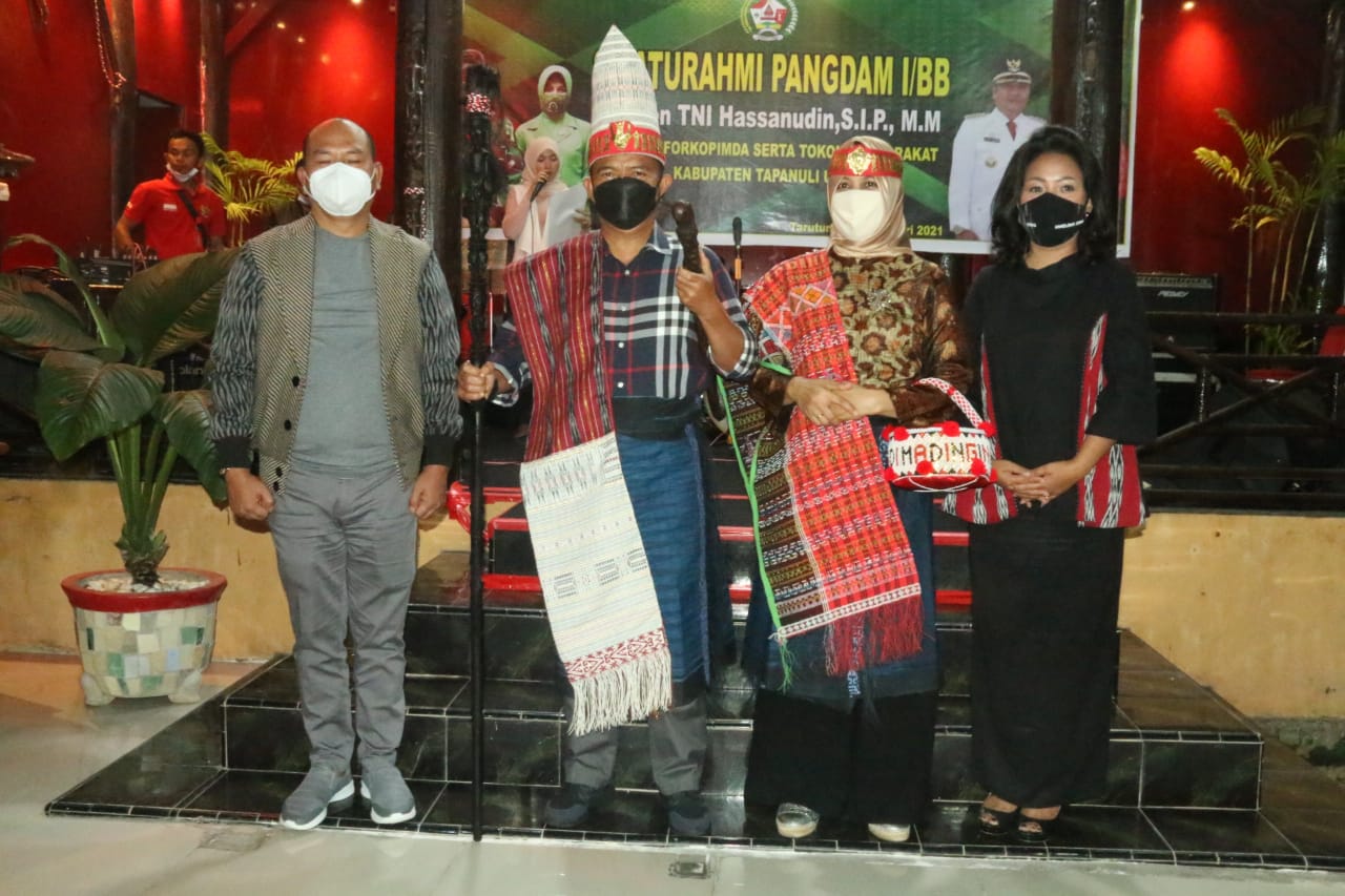 Bupati Tapanuli Utara Terima Kunjungan Kerja Pangdam I/BB
