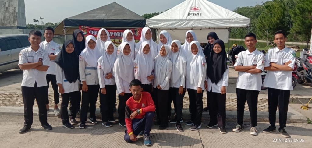 PMI Kabupaten Tubaba Melakukan Pamkes di Islamic Center