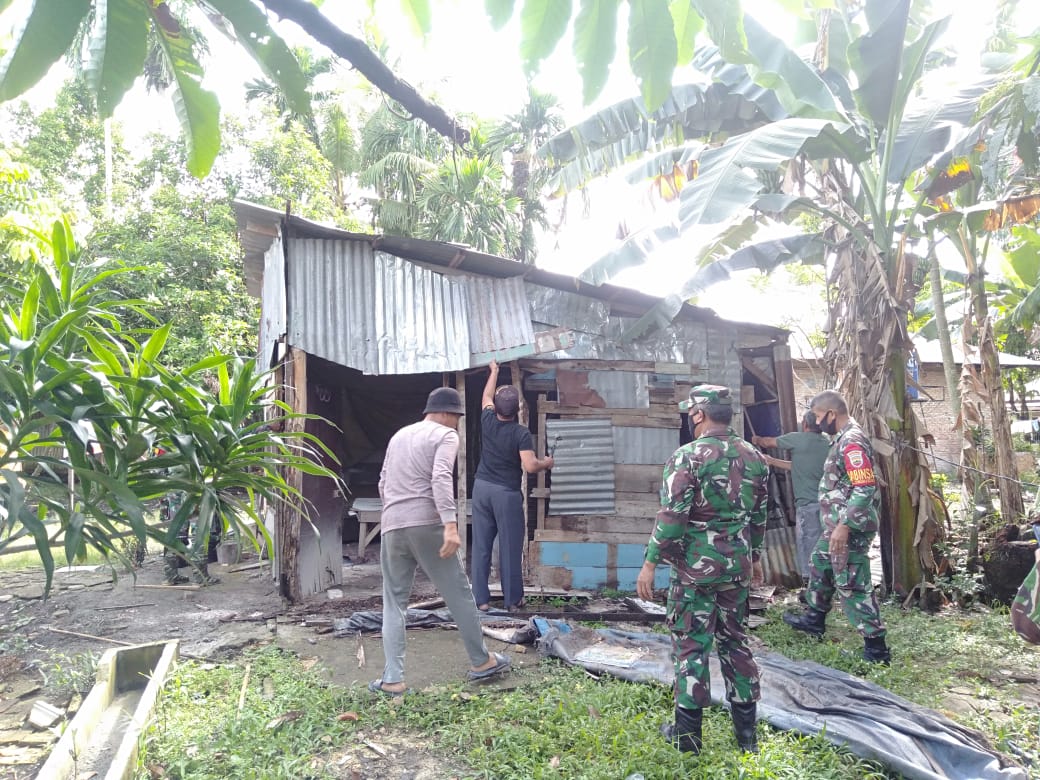 Program RTLH Kodim 0301/PBR Mulai Dikerjakan