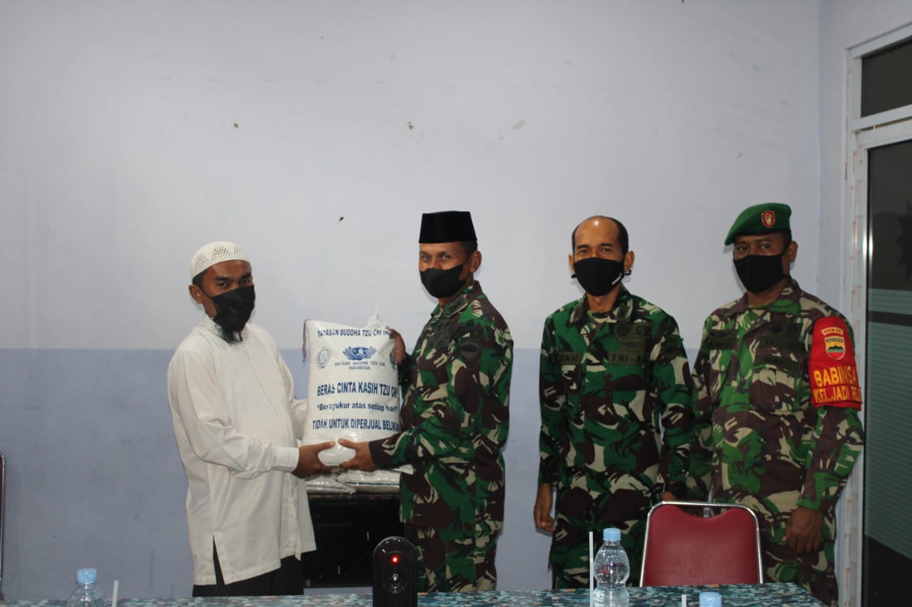 Mempererat Silahturahmi, Dandim 0301/PBR Kunjungi Panti Asuhan Muhammadiyah